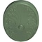 Ekena Millwork Madrid Ceiling Medallion, Hand-Painted Athenian Green, 24 3/4"W x 12 1/2"H x 1 3/4"P CM24X12MAAGF - alternate 3